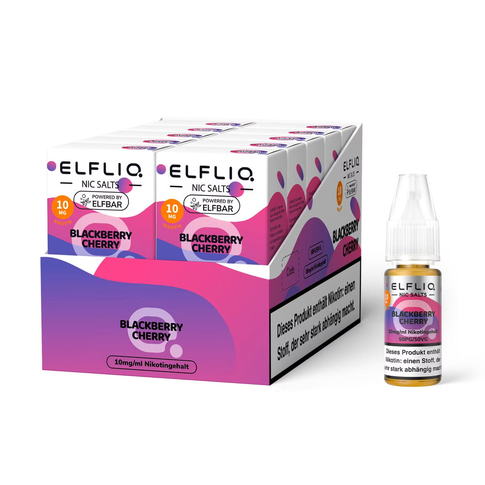 ElfLiq - Liquid Blackberry Cherry - Elfliq by Elf Bar