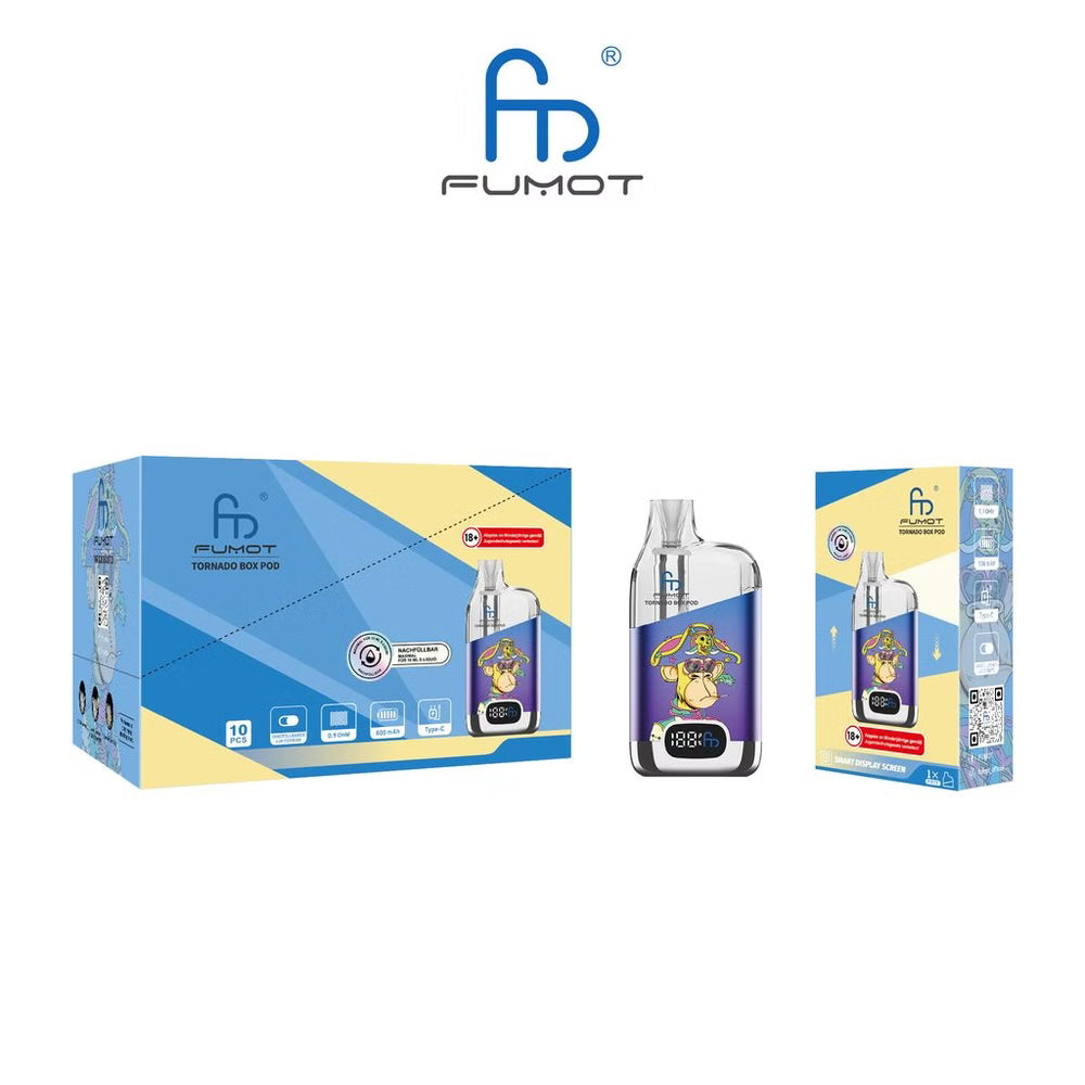 FUMOT TORNADO BOX POD KIT - FARBE: BLUE
