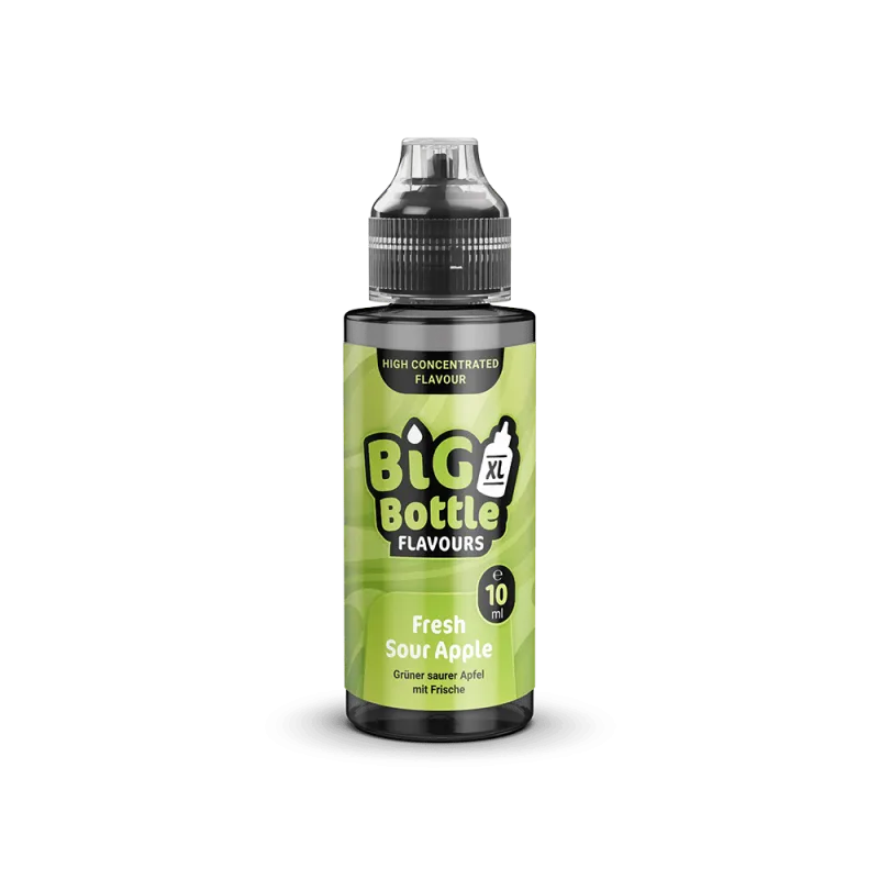 Big Bottle Flavours - Longfill - Fresh Sour Apple - 10ml Aroma in 120ml Flasche