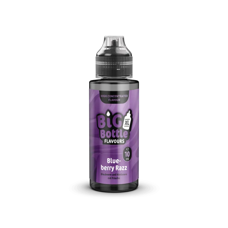 Big Bottle Flavours - Longfill - Blueberry Razz - 10ml Aroma in 120ml Flasche