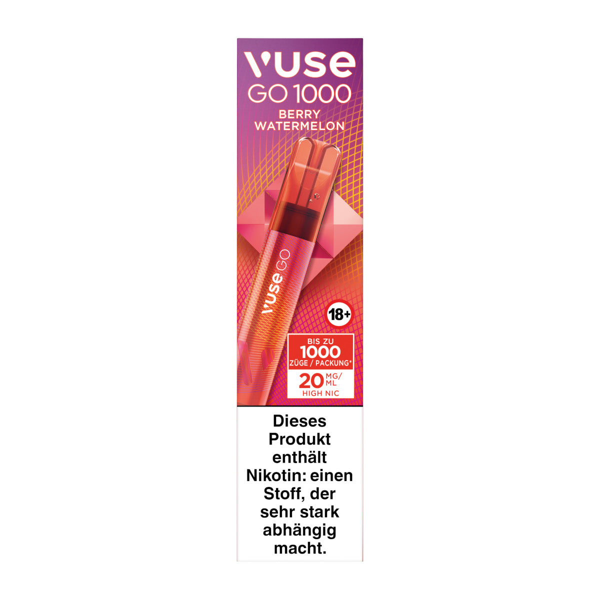 Vuse - Go 1000 Zero - Berry Watermelon