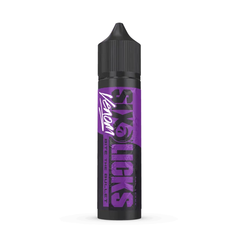Six Licks - Venom Longfill - Bite the Bullet - 4ml in 60ml Flasche