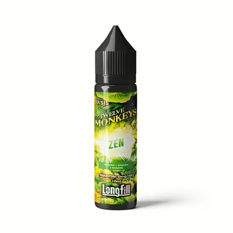 Twelve Monkeys - Longfill - Zen - 10ml in 60ml Flasche