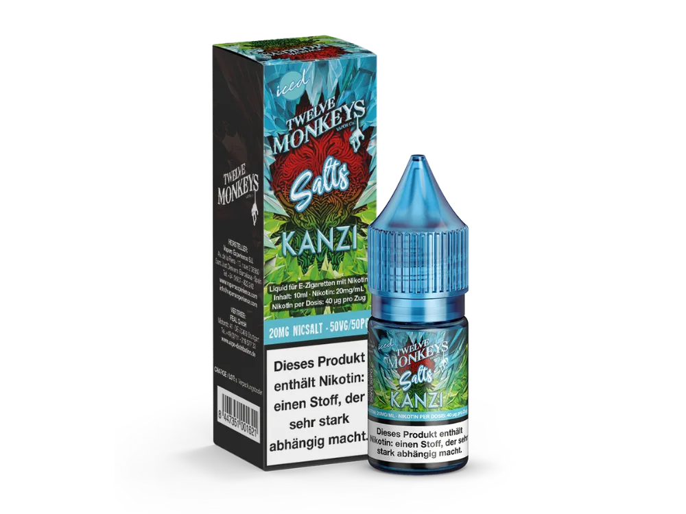 Twelve Monkeys.- Iced Series Nicsalt - Kanzi 20mg