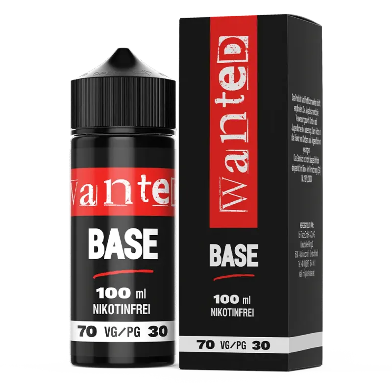 Wanted - Base 70vg/30pg 100ml