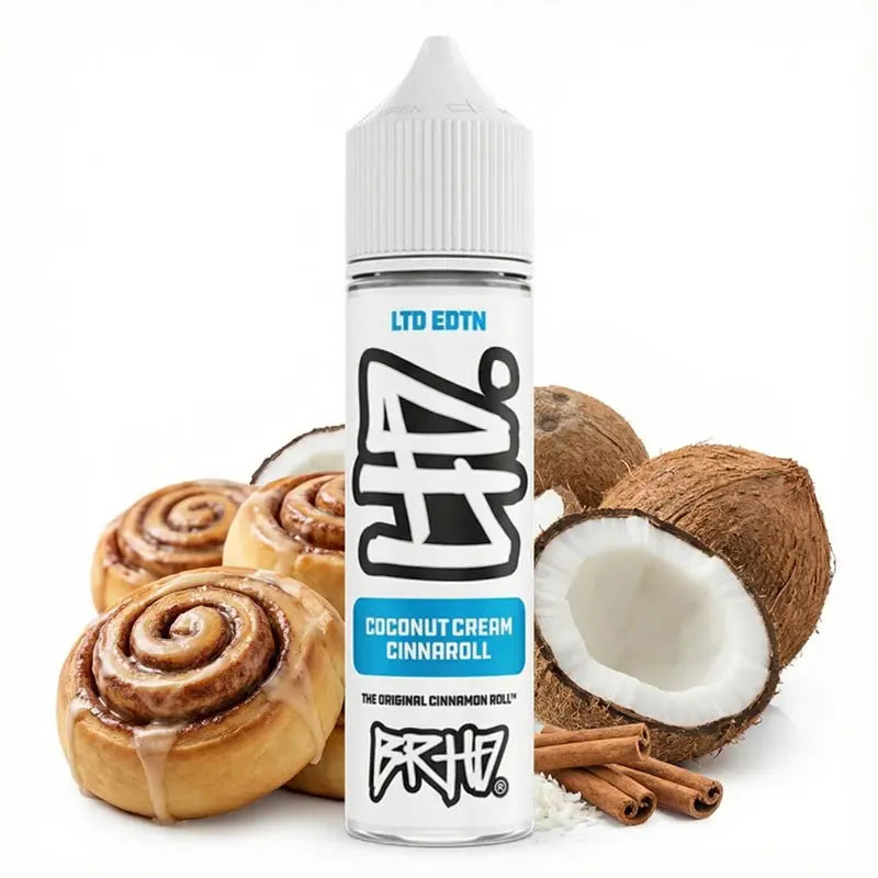 BareHead - BRHD Limited Edition - Coconut Cream Cinnaroll - 10ml Aroma Longfill