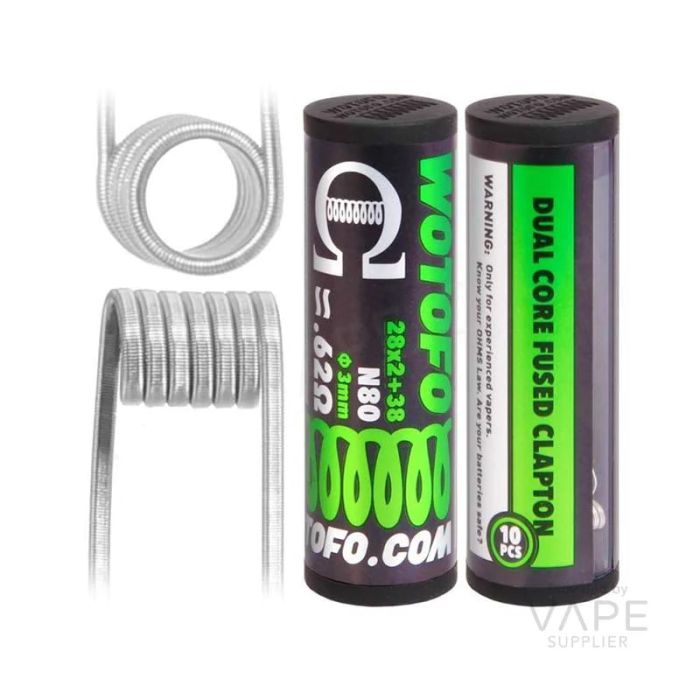 Wotofo - Dual Core Fused Clapton 0.62 Ohm
