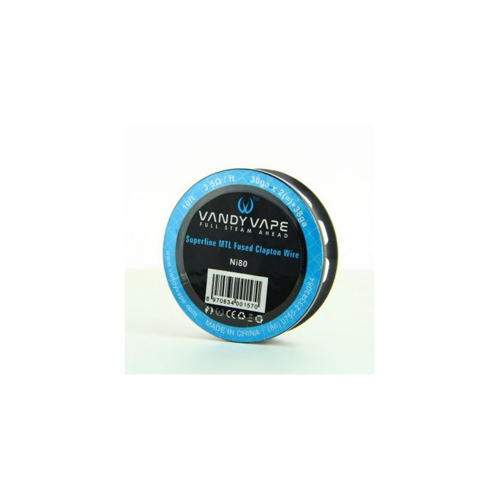 Vandy Vape - Superfine MTL Fused Clapton Wire 30ga x2 + 38ga Ni80