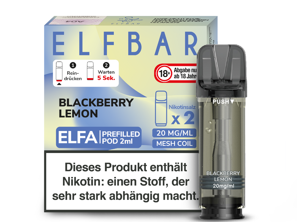 ELFBAR ELFA - Blackberry Lemon