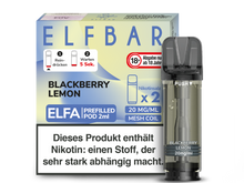 ELFBAR ELFA - Blackberry Lemon