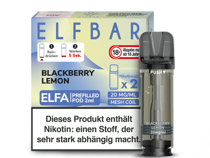 ELFBAR ELFA - Blackberry Lemon