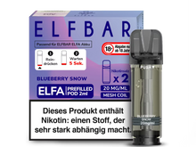 ELFBAR ELFA - Blueberry Snoow