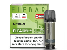 ELFBAR ELFA - Menthol
