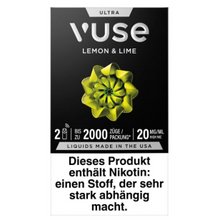 Vuse - Pod Ultra 20mg - Lemon & Lime