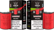Al Fakher - Hypermax Pods 2 x 10ml ( links + rechts ) - Two Apple