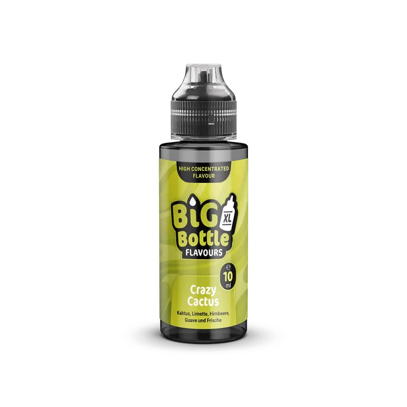 Big Bottle Flavours - Longfill - Crazy Cactus - 10ml Aroma in 120ml Flasche