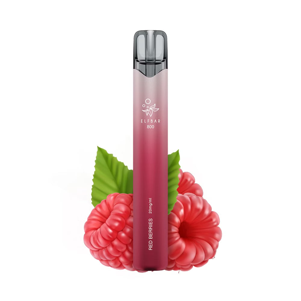 Elfbar - 800 - Red Berries 20mg
