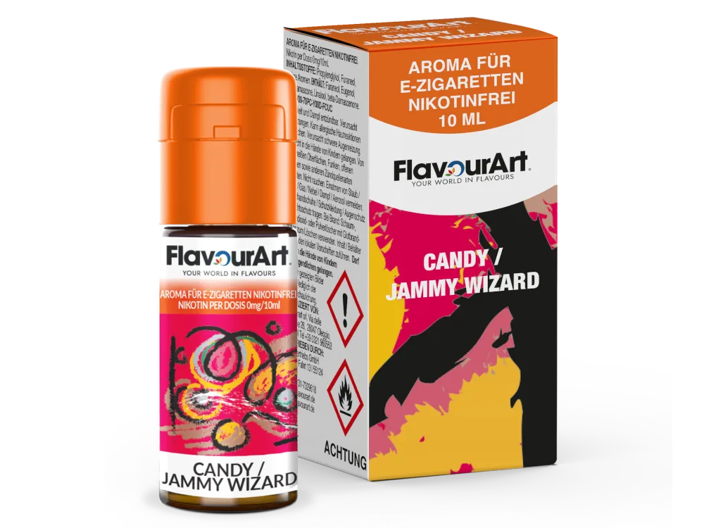 FlavourArt - 10ml Aromen - Candy / Jammy Wizard