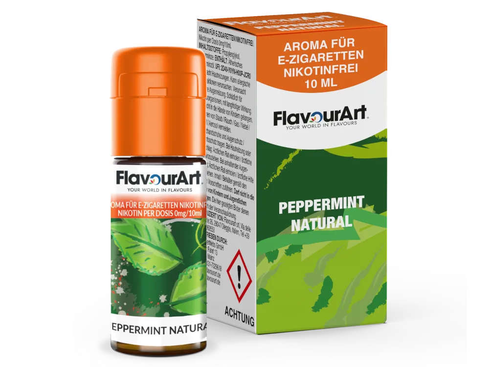 FlavourArt - 10ml Aromen - Peppermint Natural