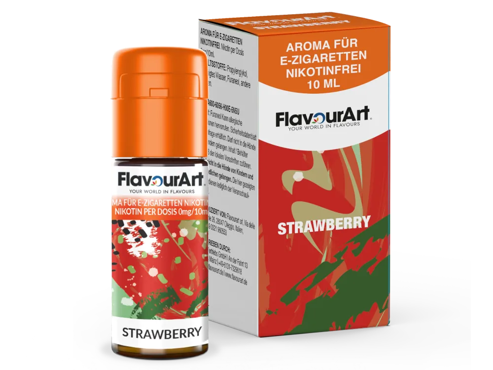 FlavourArt - 10ml Aromen - Strawberry
