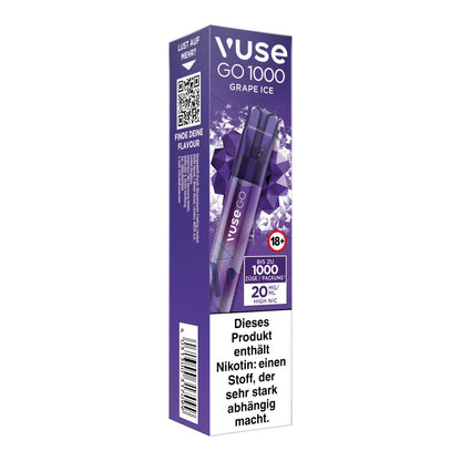 Vuse - Go 1000 20mg - Grape Ice