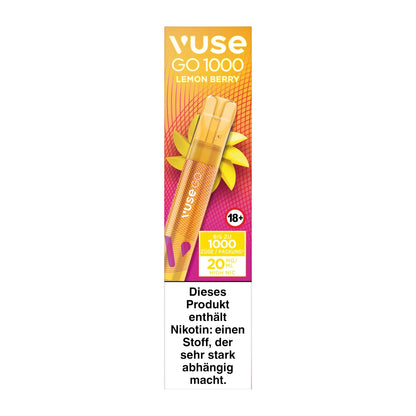 Vuse - Go 1000 20mg - Lemon Berry