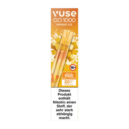 Vuse - Go 1000 20mg - Mango Ice