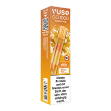 Vuse - Go 1000 20mg - Mango Ice