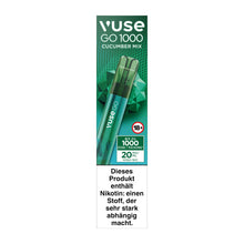 Vuse - Go 1000 20mg - Cucumber Mix