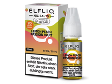 ElfLiq - Liquid Lemon Peach Passion Fruit - Elfliq by Elf Bar