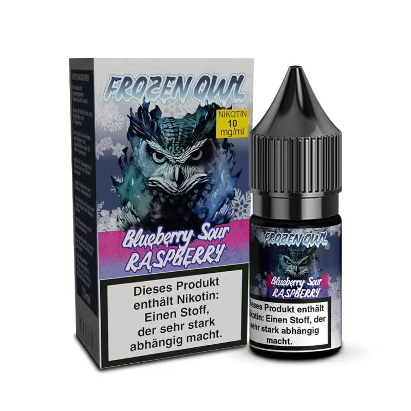 Frozen OWL Nikotinsalz - Blueberry Sour Raspberry