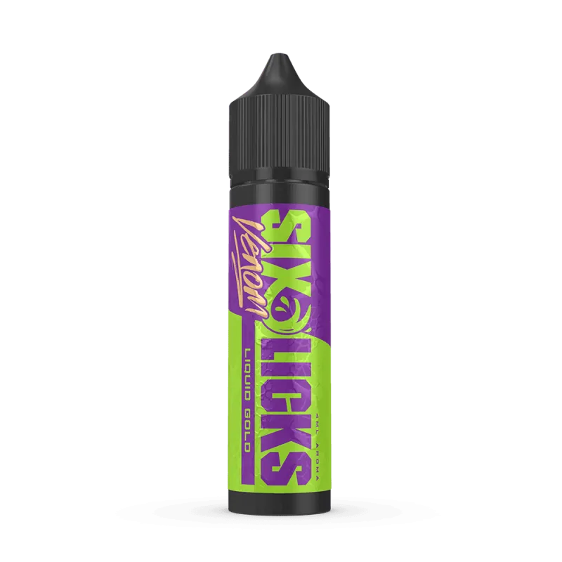 Six Licks - Venom Longfill - Liquid Gold - 4ml in 60ml Flasche