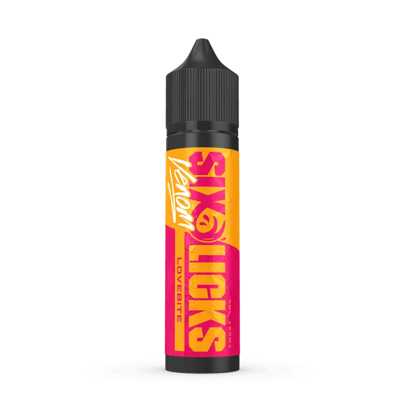 Six Licks - Venom Longfill - Love Bite - 4ml in 60ml Flasche