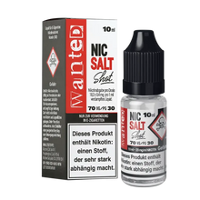 Wanted - Salz Shot 70/30 20mg/ml 10ml