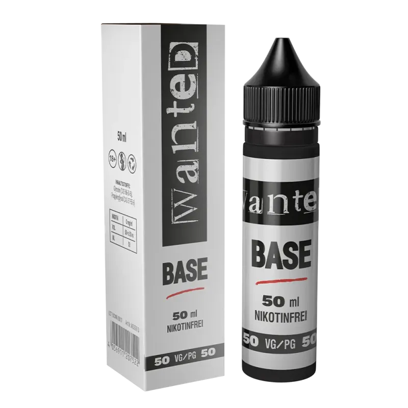 Wanted - Base 50/50 50ml in 60ml Flasche