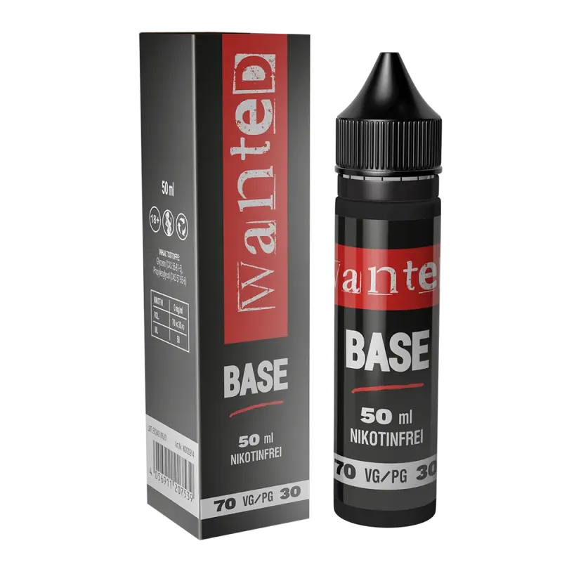 Wanted - Base 70vg/30pg 50ml in 60ml Flasche