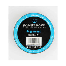 Vandy Vape - Juggernaut Wire 28ga + 37ga x 24ga + 37ga Kanthal A1