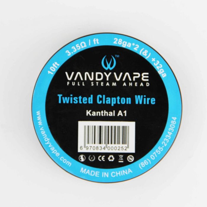Vandy Vape - Twisted Clapton Wire 28ga + 32ga Kanthal A1