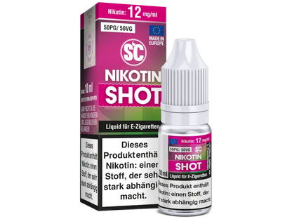 SC - Nikotin shot 50%pg / 50%vg - 10ml