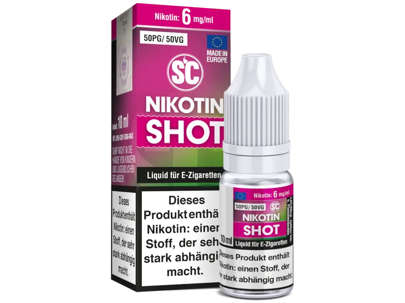 SC - Nikotin shot 50%pg / 50%vg - 10ml