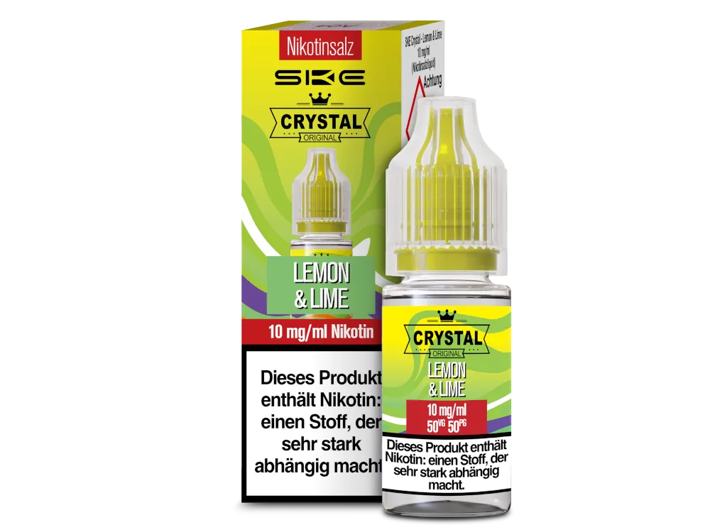 SKE Crystal - Lemon & Lime Nikotinsalz