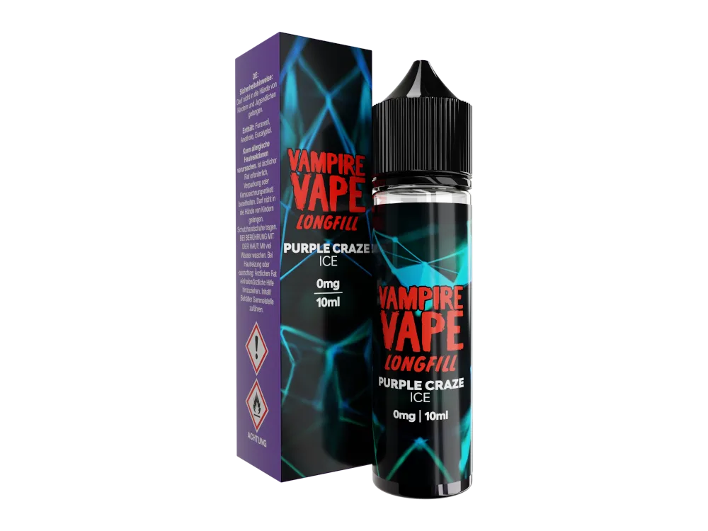 Vampire Vape - Purple Craze Ice Longfill 10ml Aromen